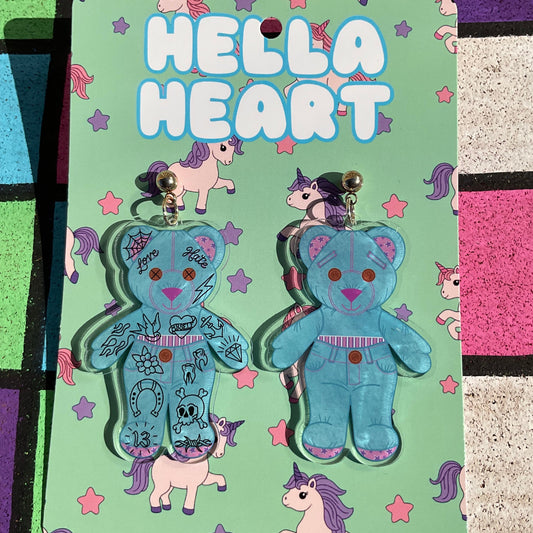 Scribble Bears ~ Blue